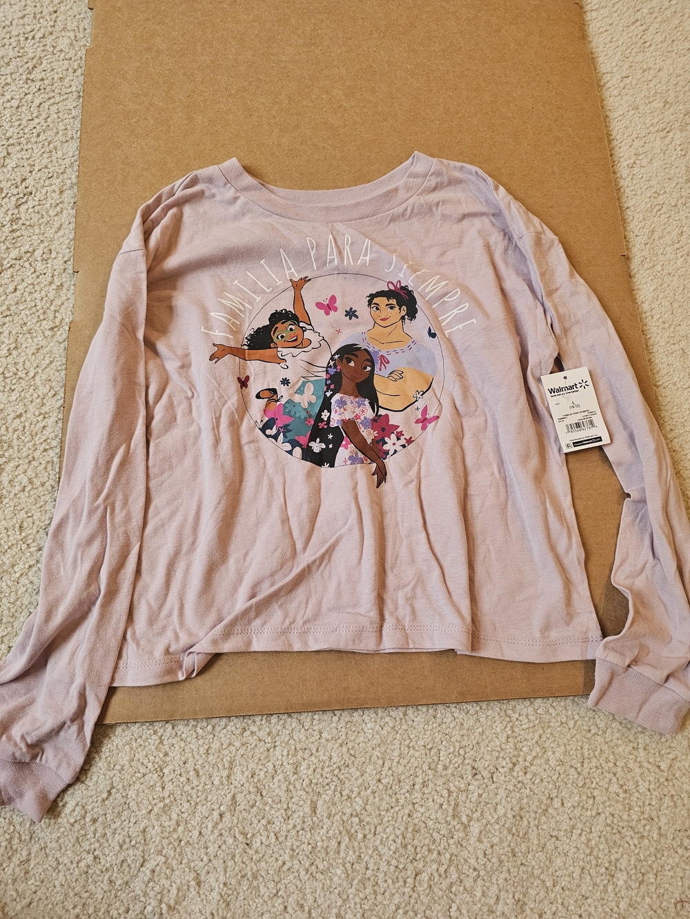 Kids Encanto Long Sleeves Shirt Size L (10-12)
